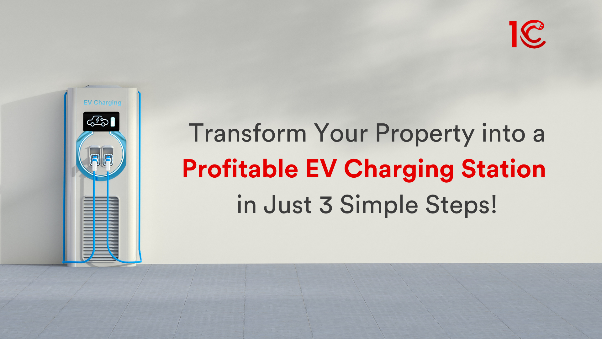 transform your property into a profitable ev charging station in juust 3 simple steps