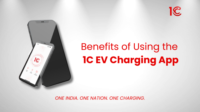 Benefits of using 1C EV charging app