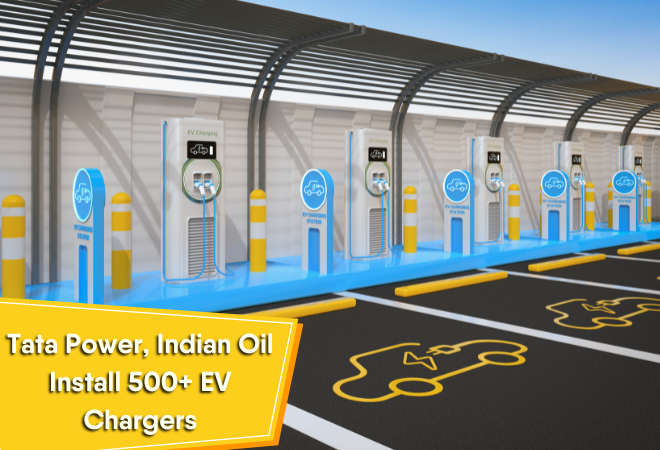 You are currently viewing Tata Power and Indian Oil Partner to Install Over 500 EV Charging Points at Petrol Pumps