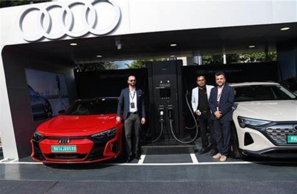 Audi's Mumbai Fast Charging Hub