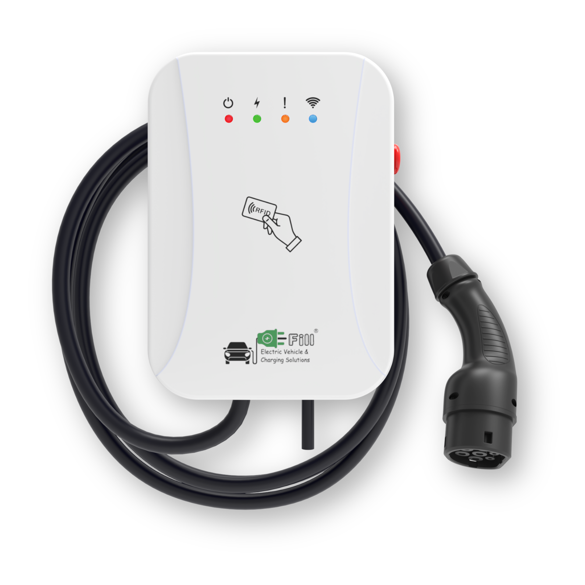 E-FILL X1 V2 EVSE 7kW AC EV Charger - 1C EV Charging