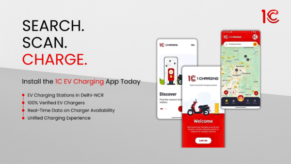 EV Charger and EV Charging App promotional banner