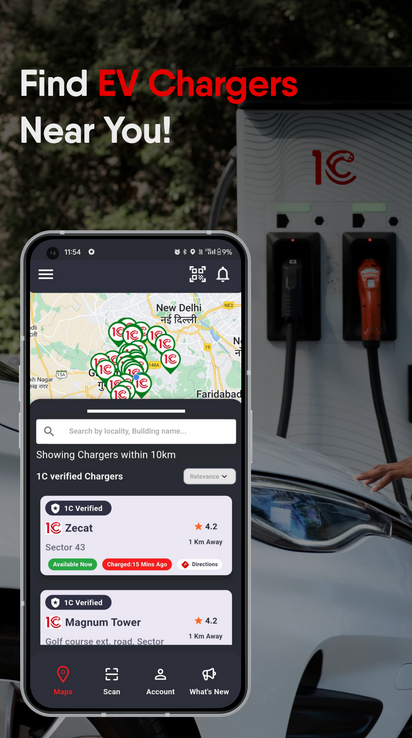 1C EV Charging App